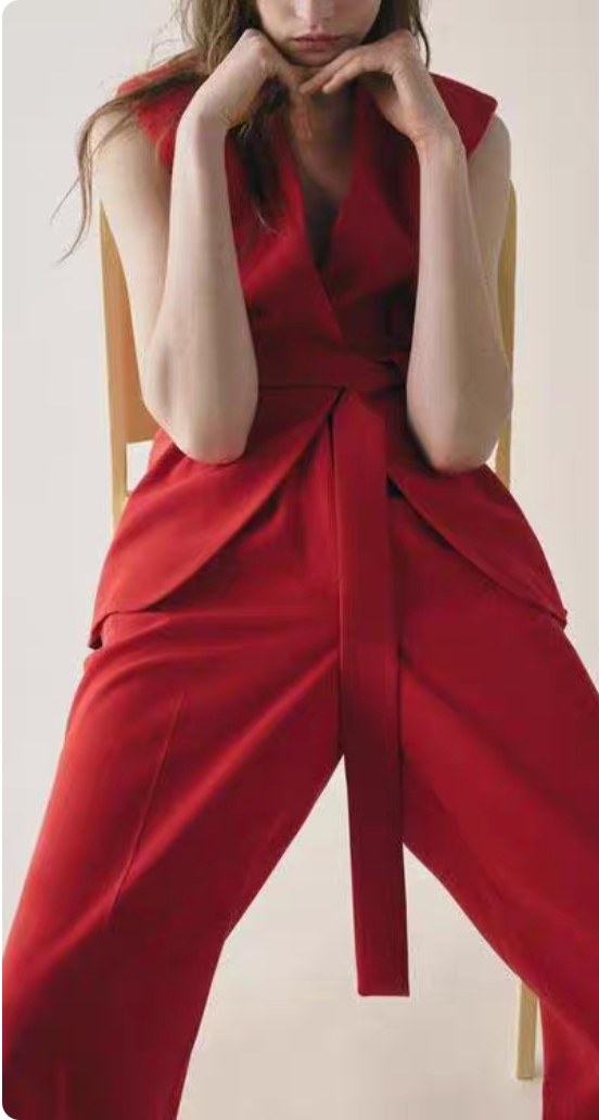 velour viral red summer set
