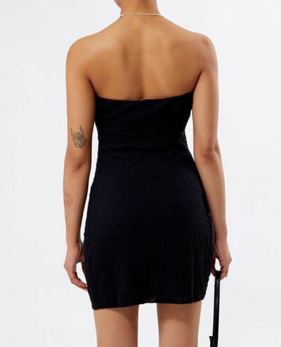 velour fluffy summer dress