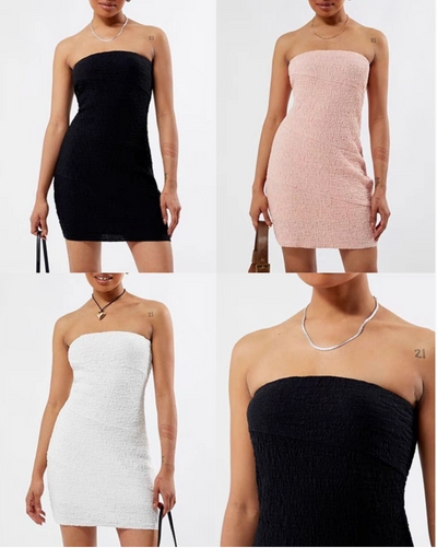 velour fluffy summer dress