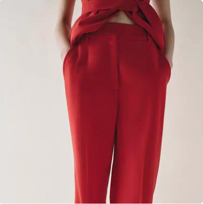 velour viral red summer set