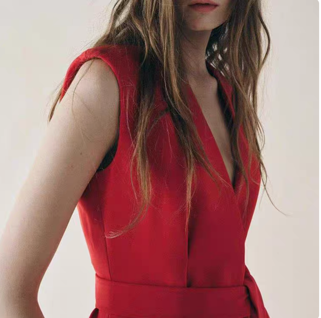 velour viral red summer set