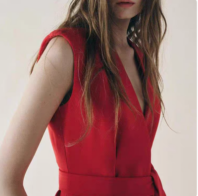 velour viral red summer set