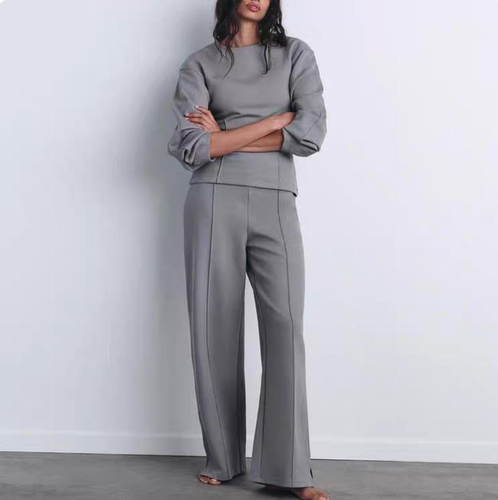 velour viral cozy jogger set