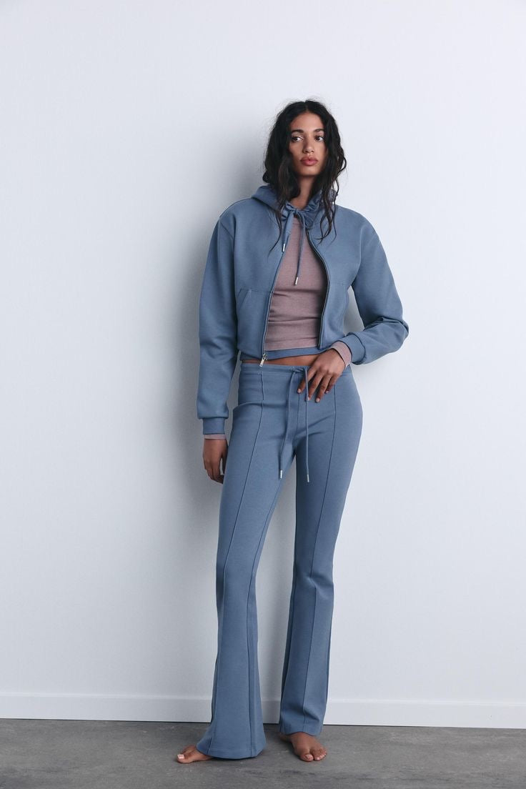 velour cozy jogger set