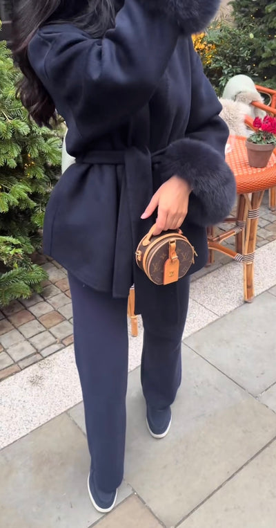 velour virale cozy Fell Jacke