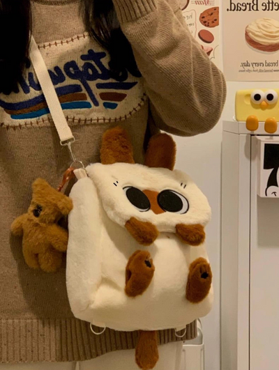 Viral big eye face backpack
