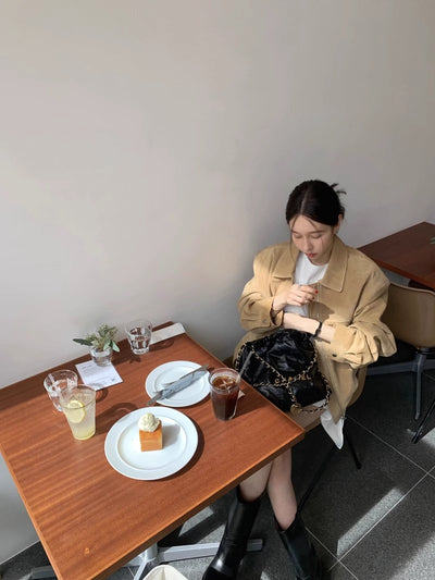 light brown fall jacket