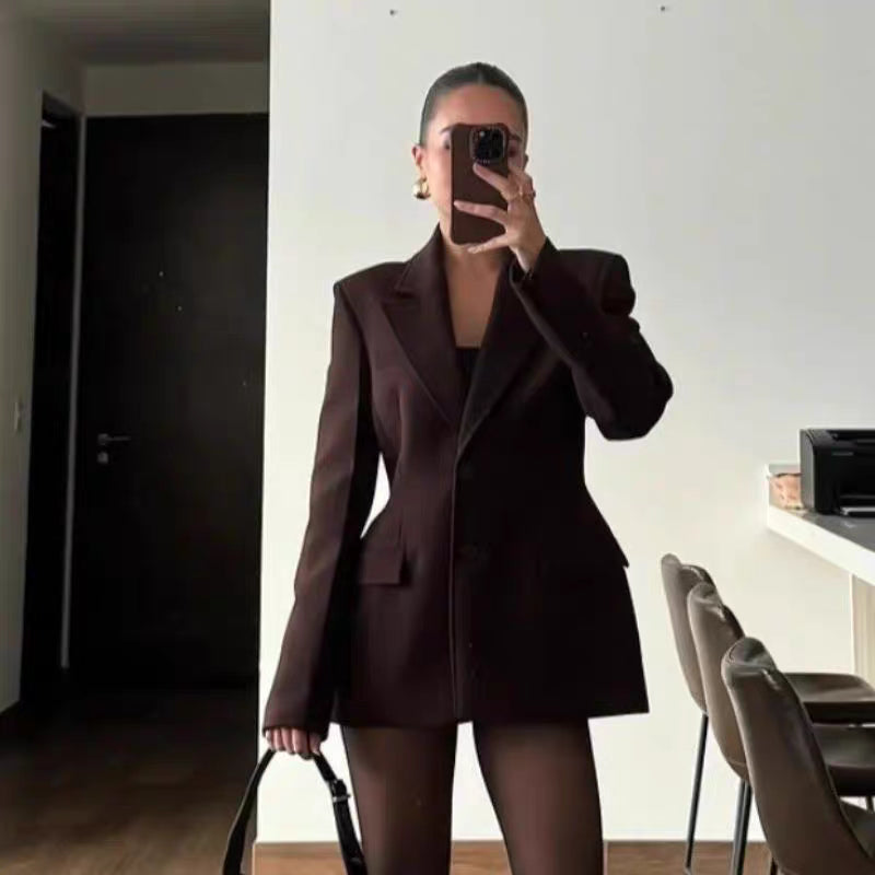 velour Luxe blazer set