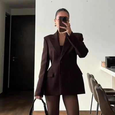 velour Luxe blazer set