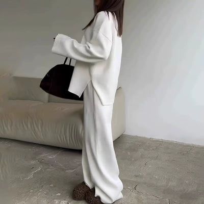 cozy oversized fall set