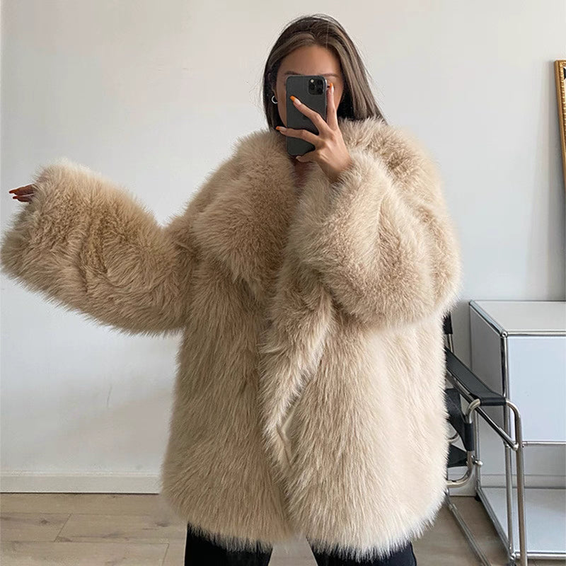 Viral cozy fluffy coat