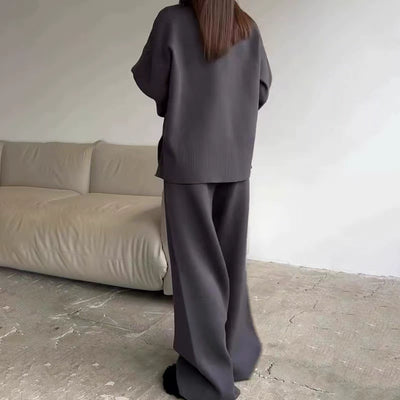 cozy oversized fall set