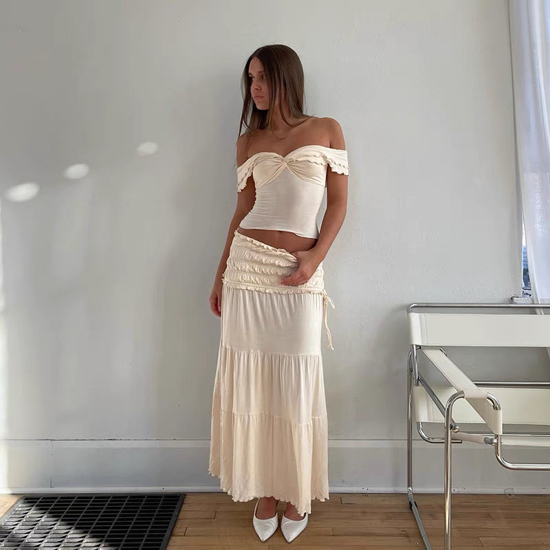 velour viral summer dress set