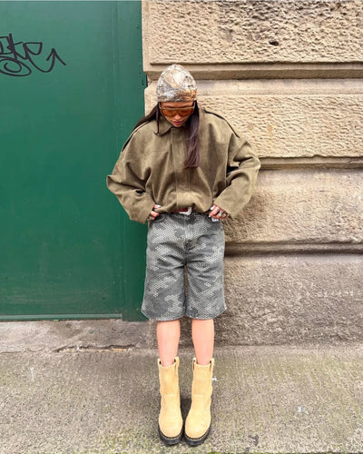 Viral fall olivegreen fall jacket