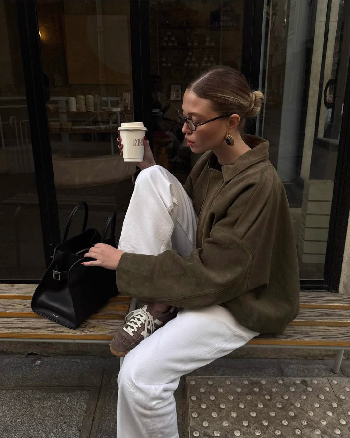 Viral fall olivegreen fall jacket