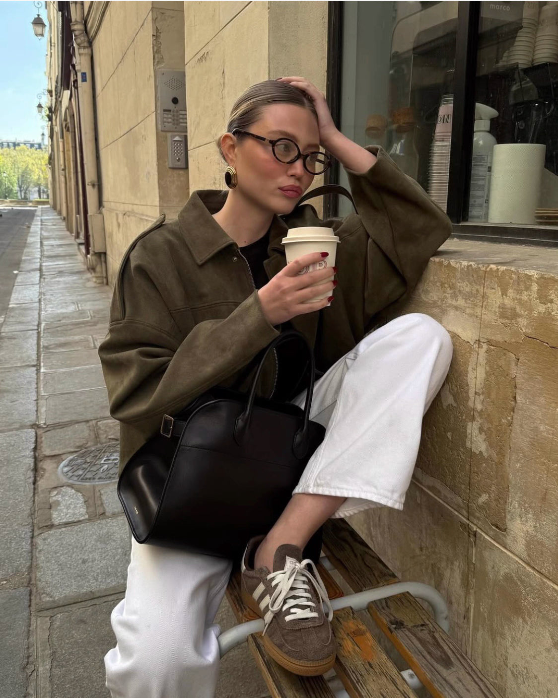 Viral fall olivegreen fall jacket