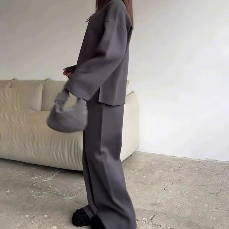 cozy oversized fall set