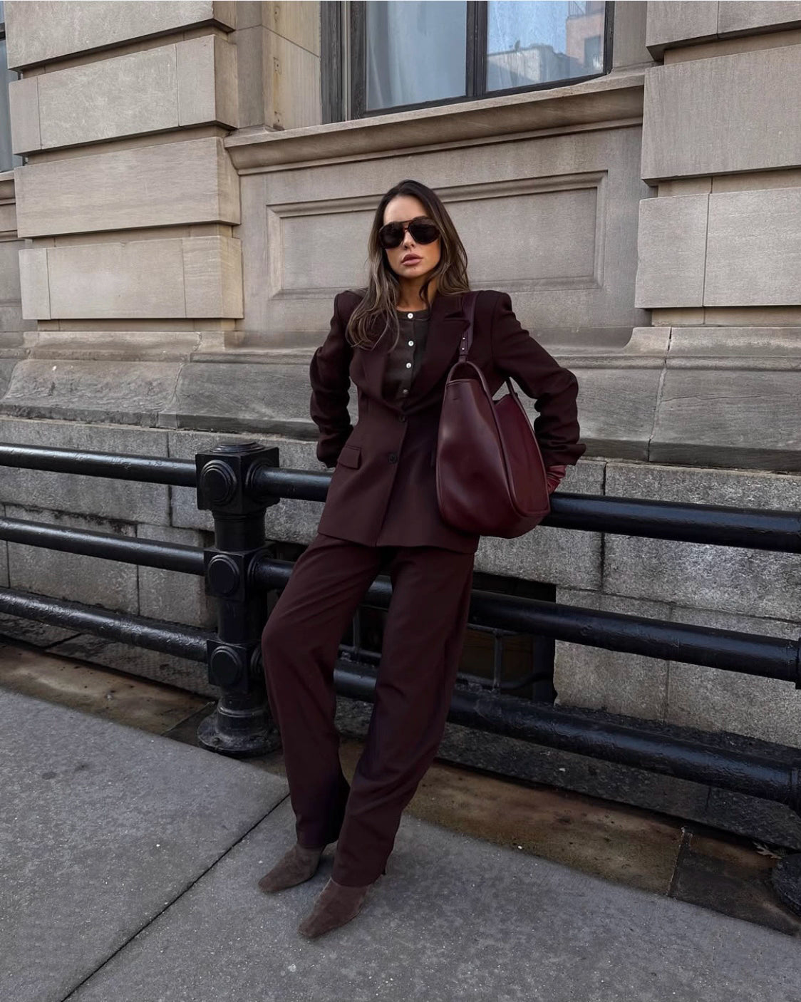 Luxe elegance Blazer set