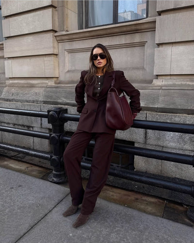 Luxe elegance Blazer set