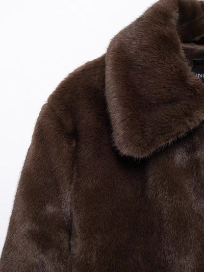 Luxe Elena fluffy jacket