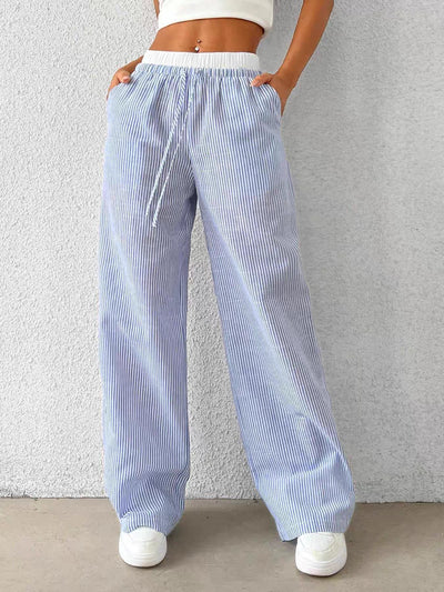 cozy stripes pyjama pants