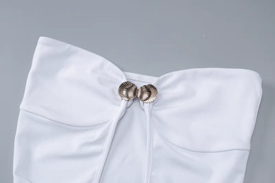velour viral white summer dress
