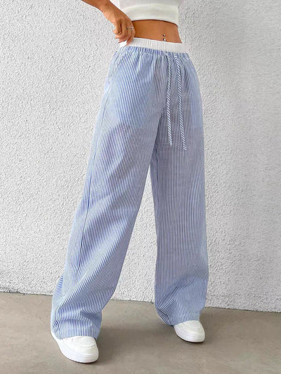 cozy stripes pyjama pants