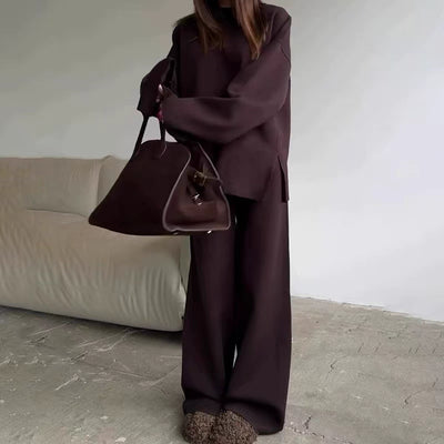 cozy oversized fall set