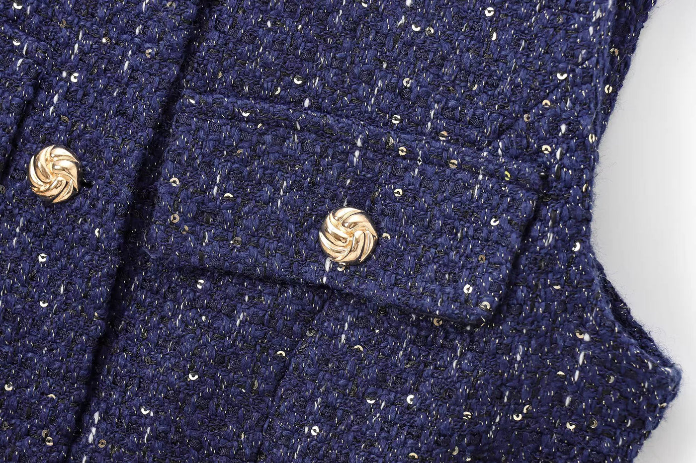 velour viral glitter blazer