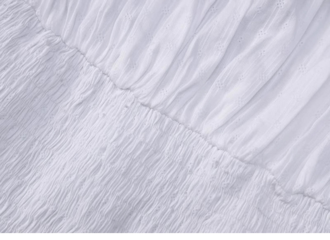 velour summer white dress set