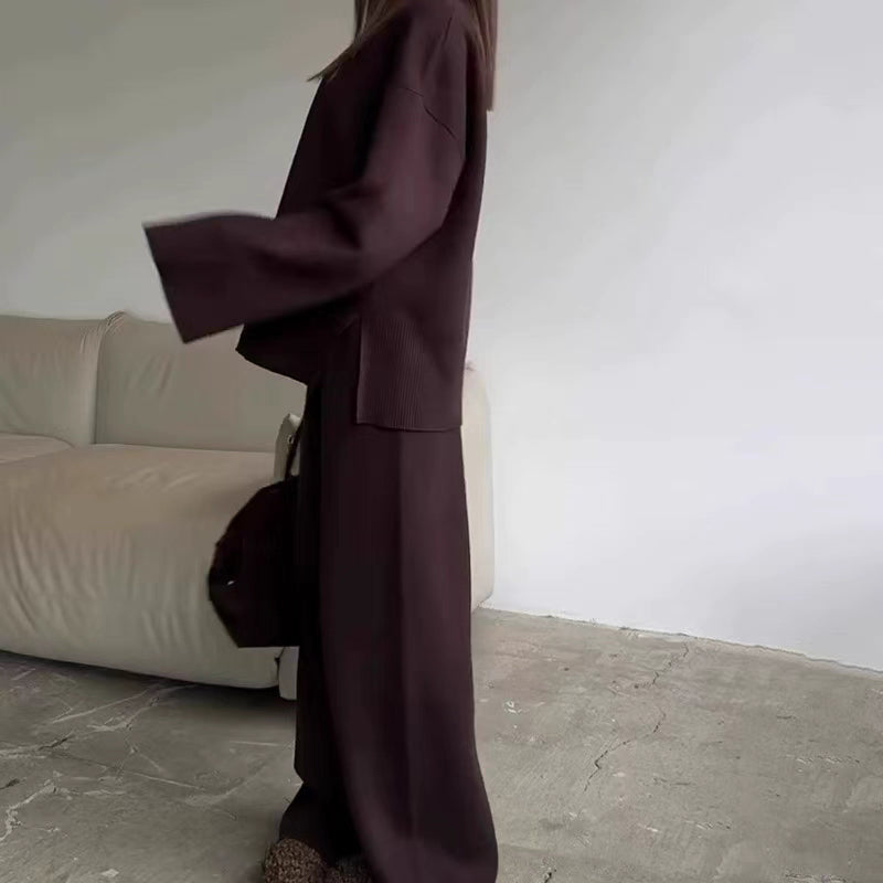 cozy oversized fall set