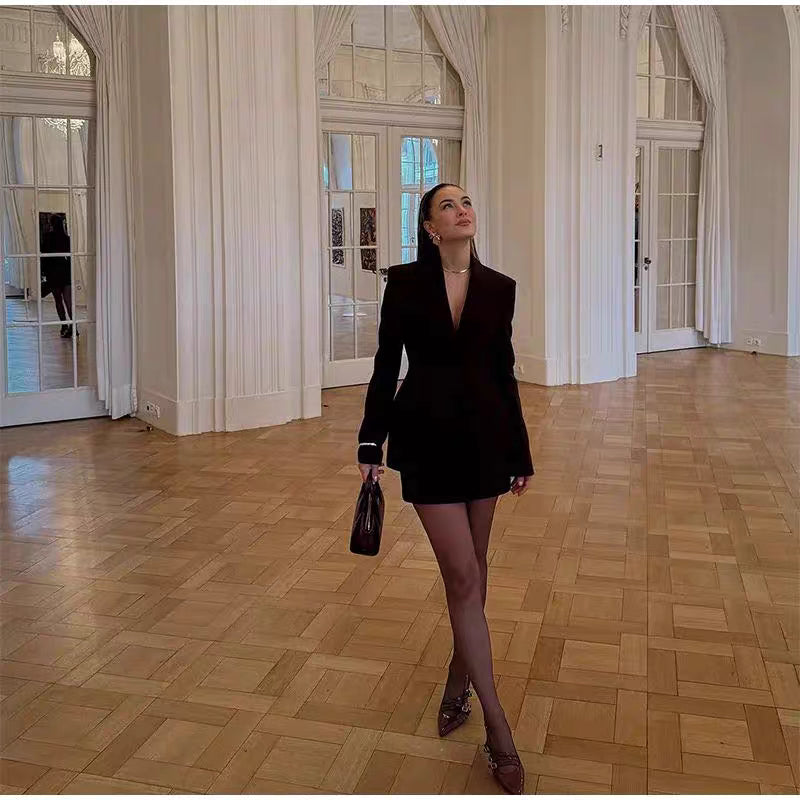 velour Luxe blazer set