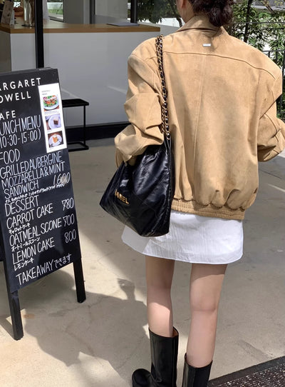 light brown fall jacket