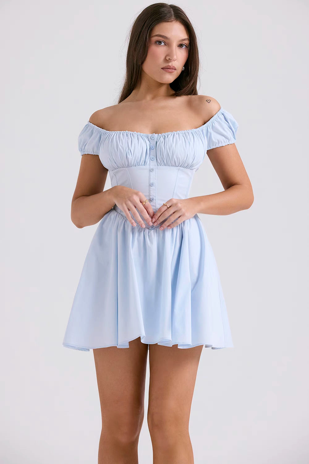 velour summer venderra fluff dress