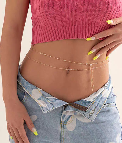 velour summer bodychain set