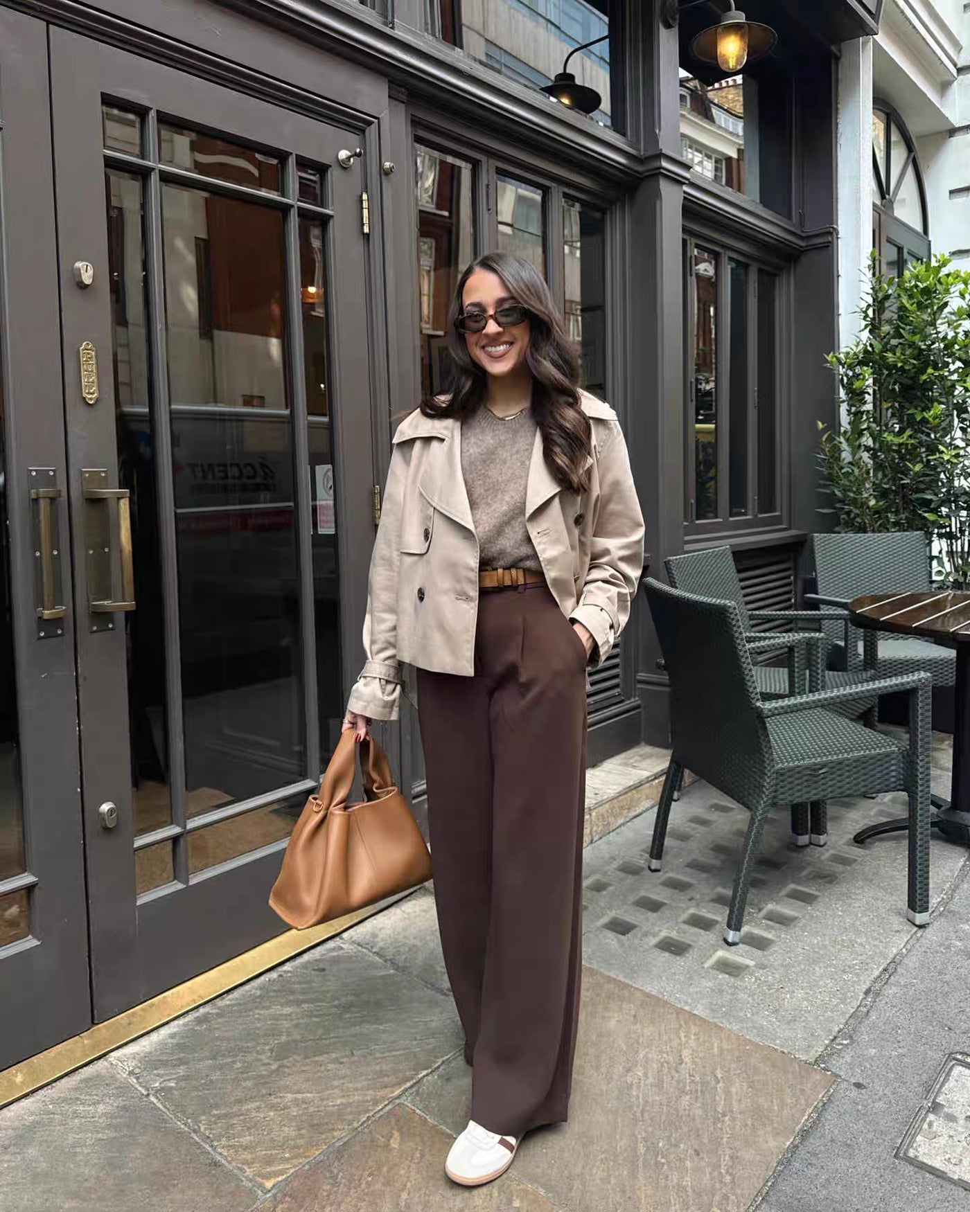 Office look Short blazer