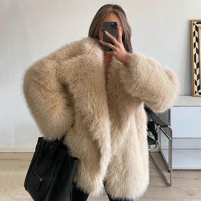 Viral cozy fluffy coat