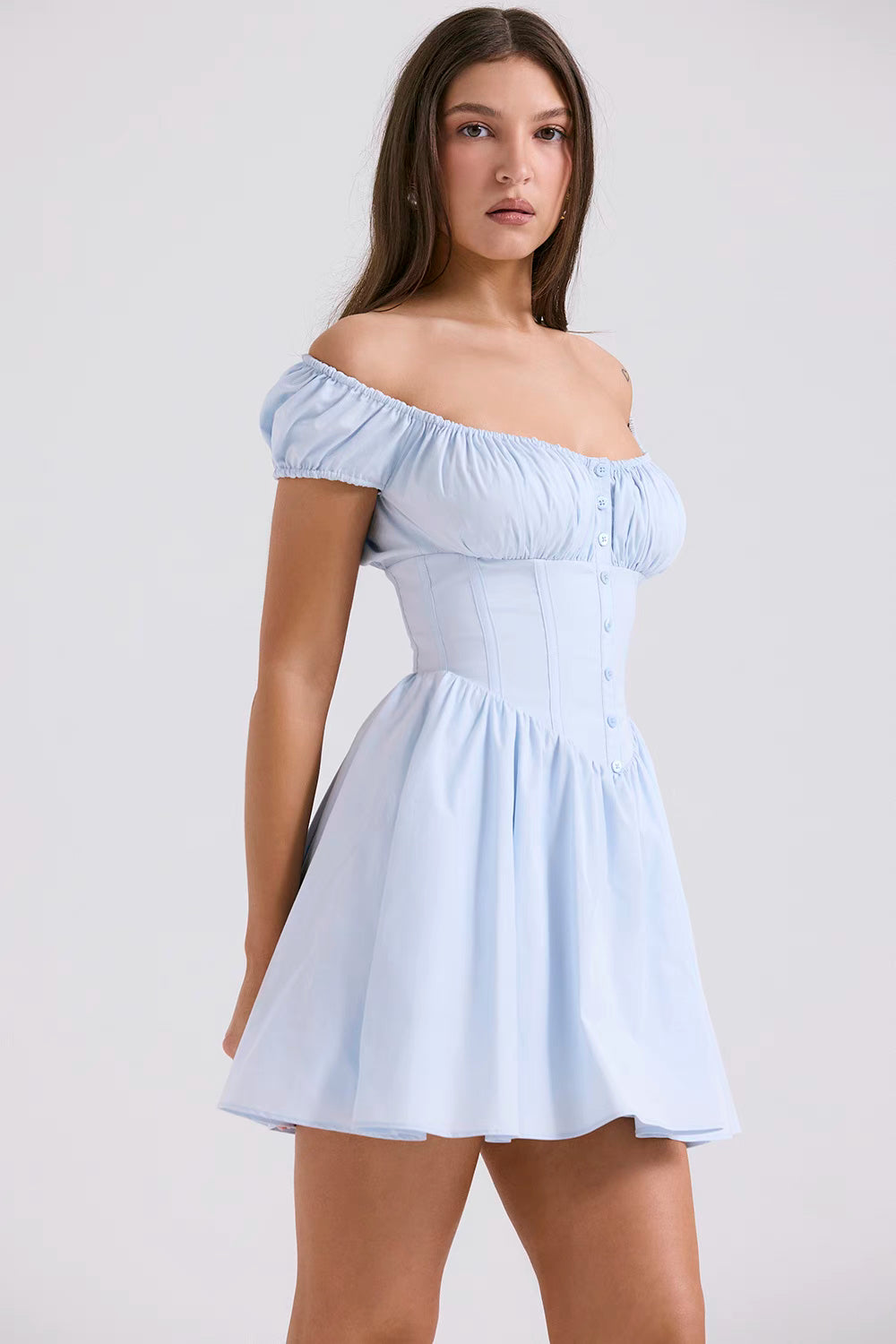 velour summer venderra fluff dress