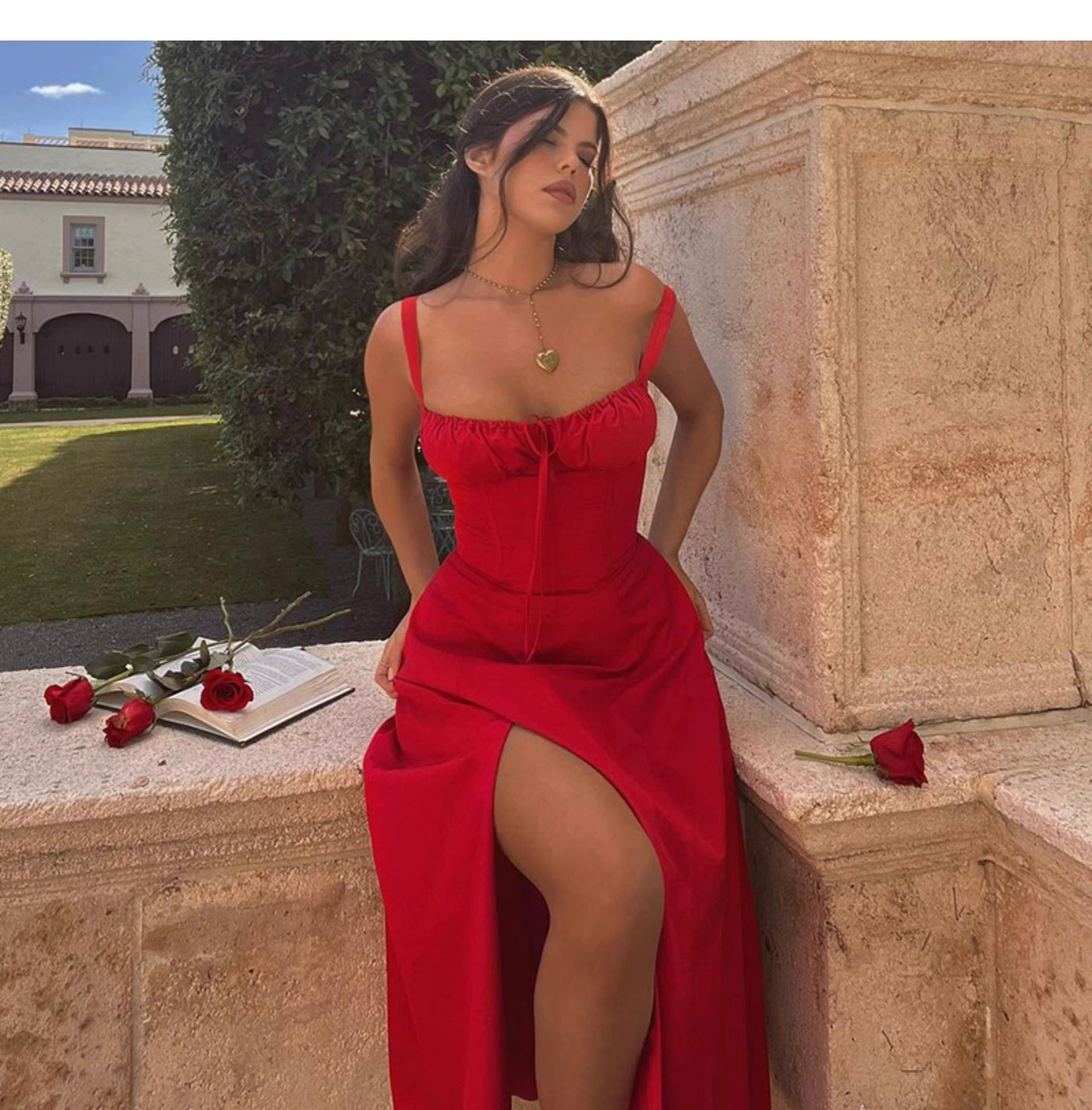 velour viral eleonora summer dress