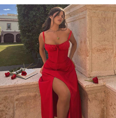 velour viral eleonora summer dress