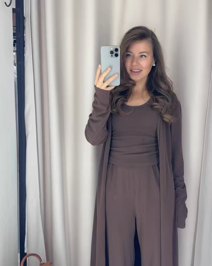 cozy fall set mit cape