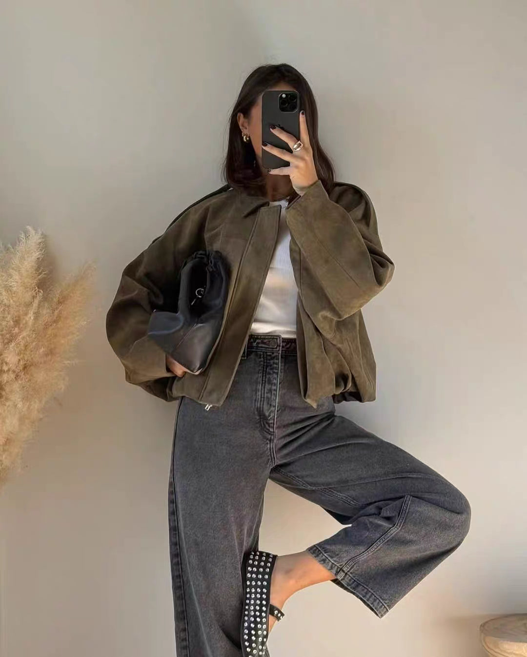 Elara fall colorful  jacket