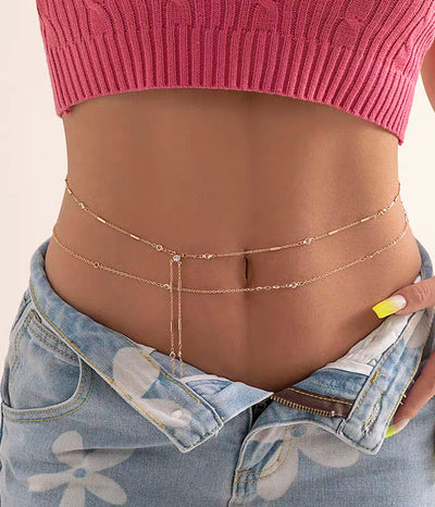 velour summer bodychain set