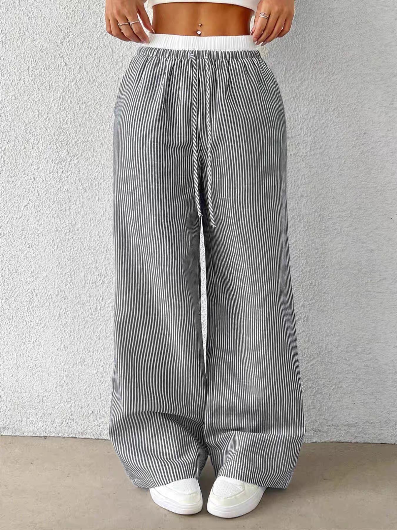 cozy stripes pyjama pants