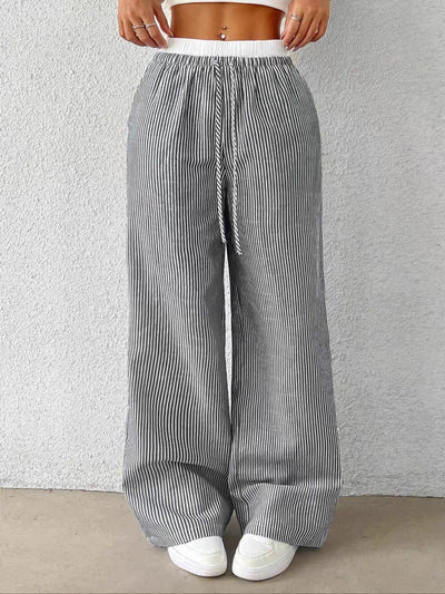 cozy stripes pyjama pants