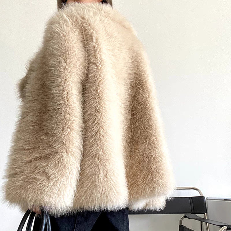 Viral cozy fluffy coat