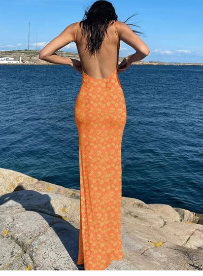 velour sunny summer dress
