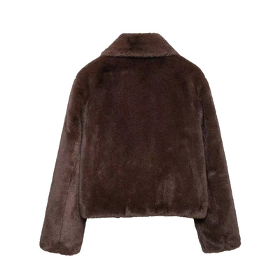 Luxe Elena fluffy jacket