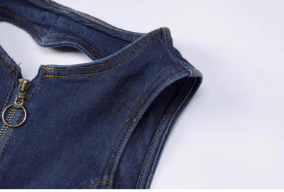 velour viral denim set