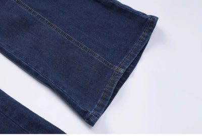 velour viral denim set